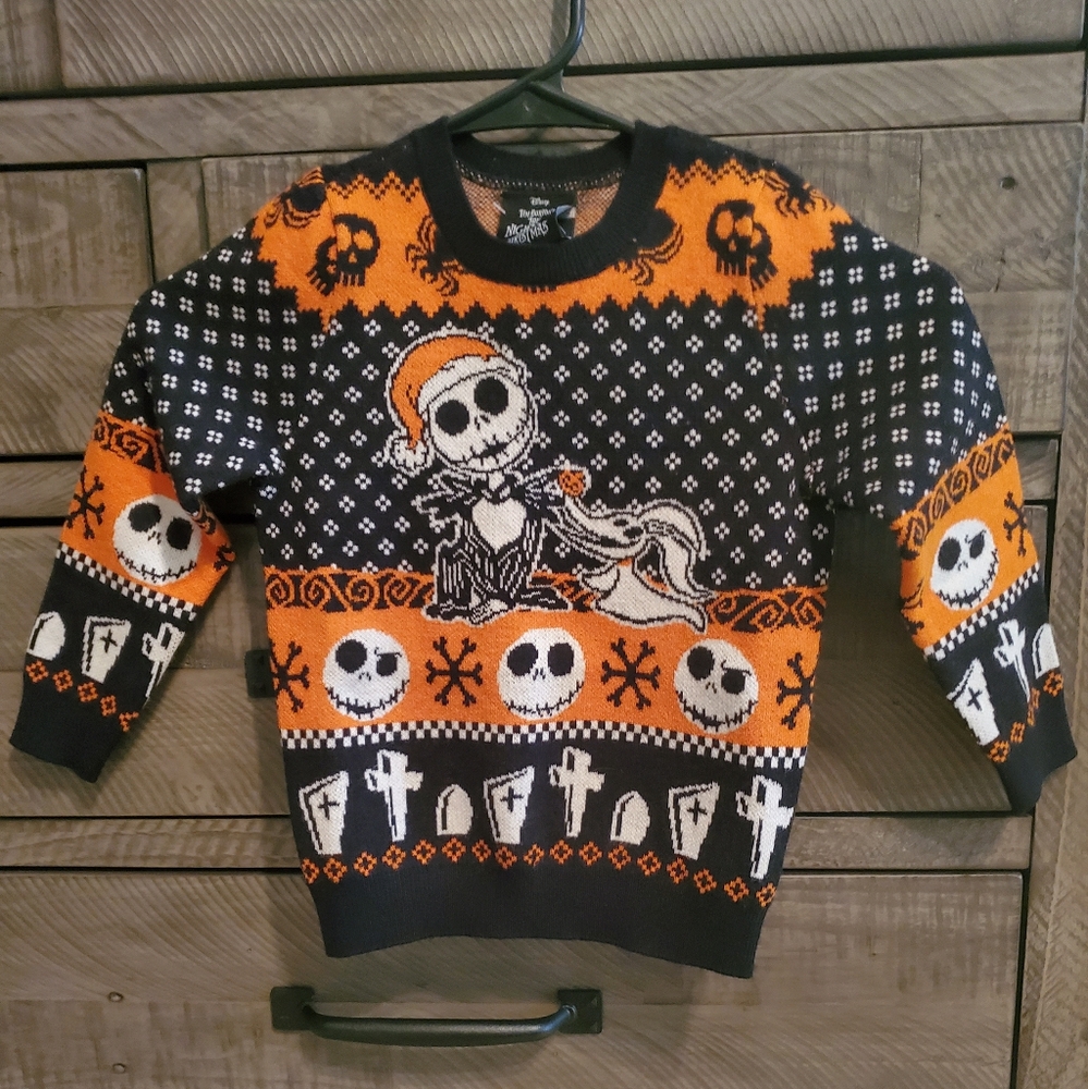Kids Nightmare Before Christmas Sweater